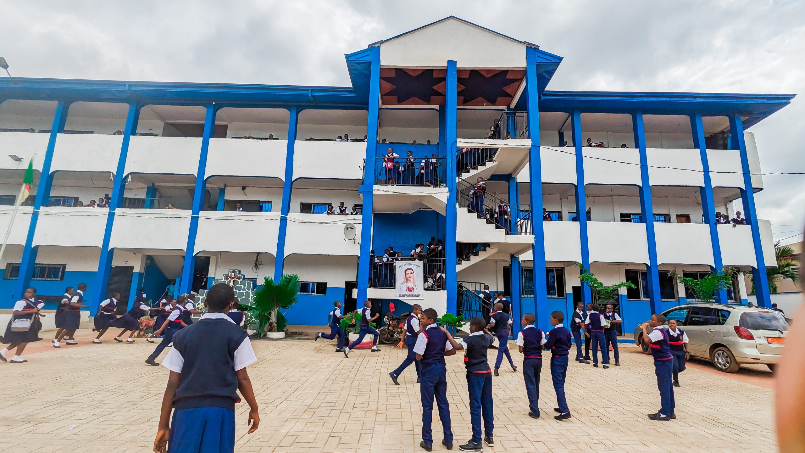 St Stephen's International College students