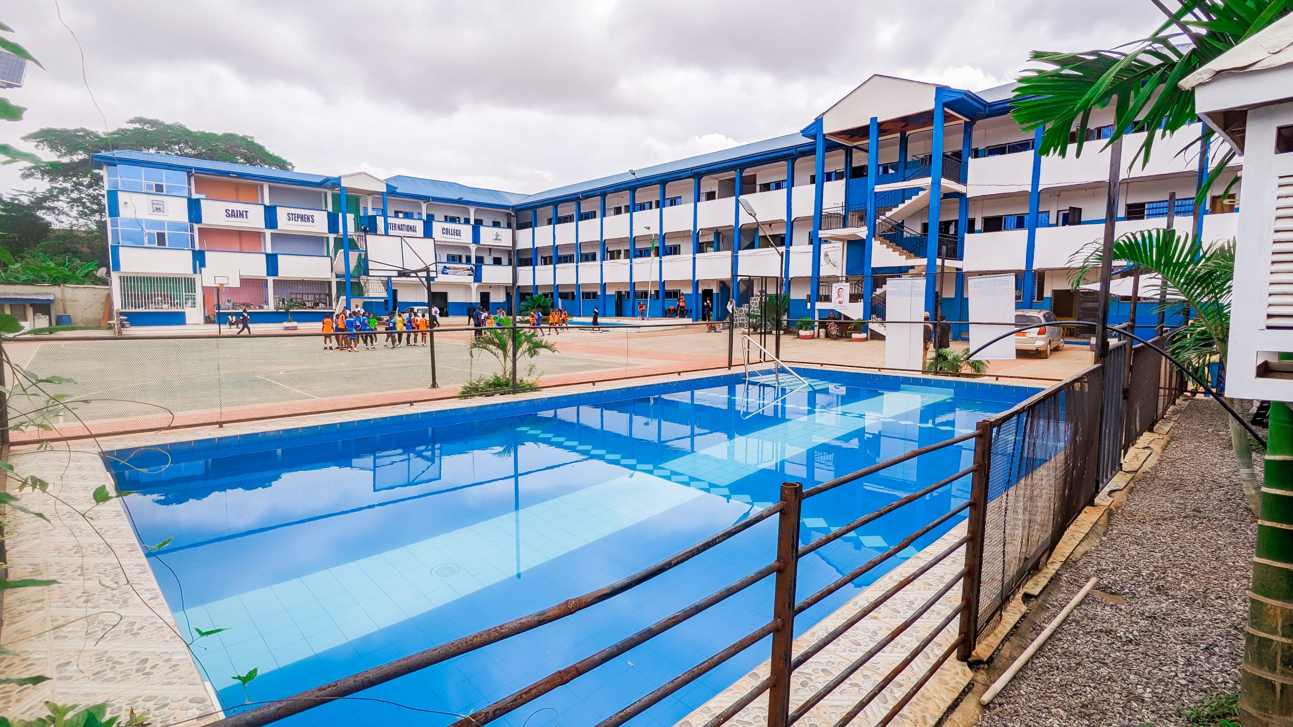 St Stephen's International College pool